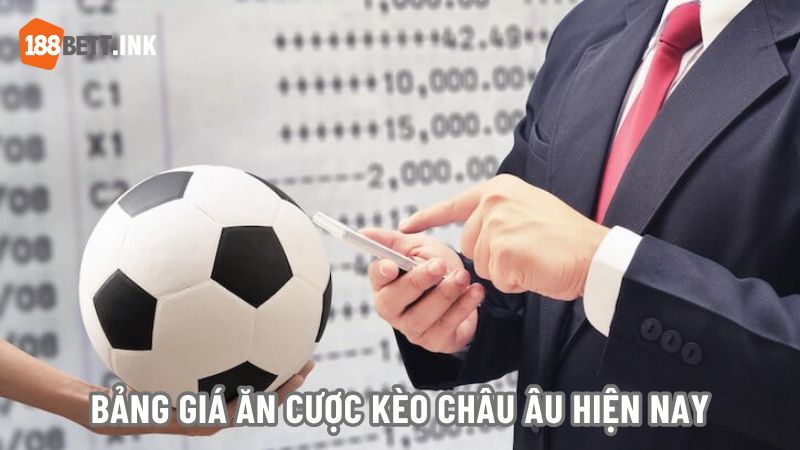 Cách tính tỷ lệ ăn thưởng bảng giá ăn cược kèo Châu Âu chính xác