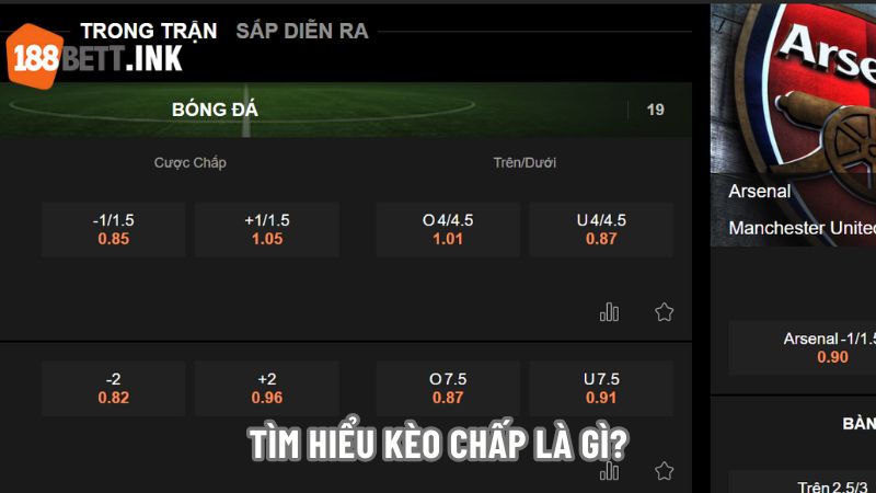 Tìm hiểu sơ lược về bộ môn kèo chấp là gì?